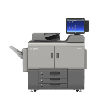 RICOH Pro 8300S數位印刷機，大幅縮小後的機體可依需求任意組裝，所需空間僅為1.54-1.794公尺。